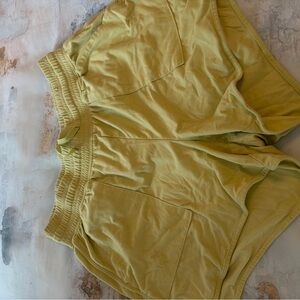 Athletic Works Light Yellow Shorts